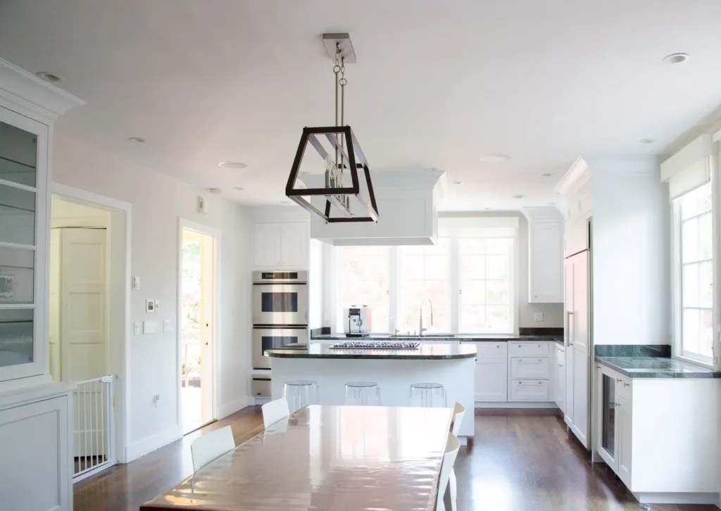 Arana Cabinets Painted-2178 Freshly painted kitchen cabinets in a Bay Area home